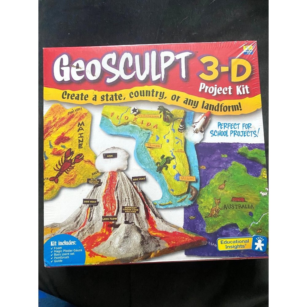 GeoSculpt 3-D Project Kit from Clearance priceGeoSafari Educational NEW